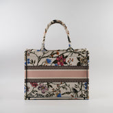 Christian Dior Medium Book Tote Rosa Mutabilis